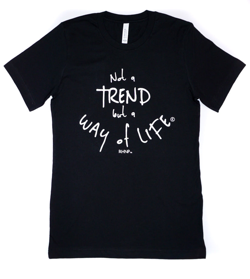 Not a Trend Script Tee